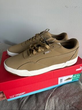 New Puma Men’s Brown Skate Sneakers Size US 9.5